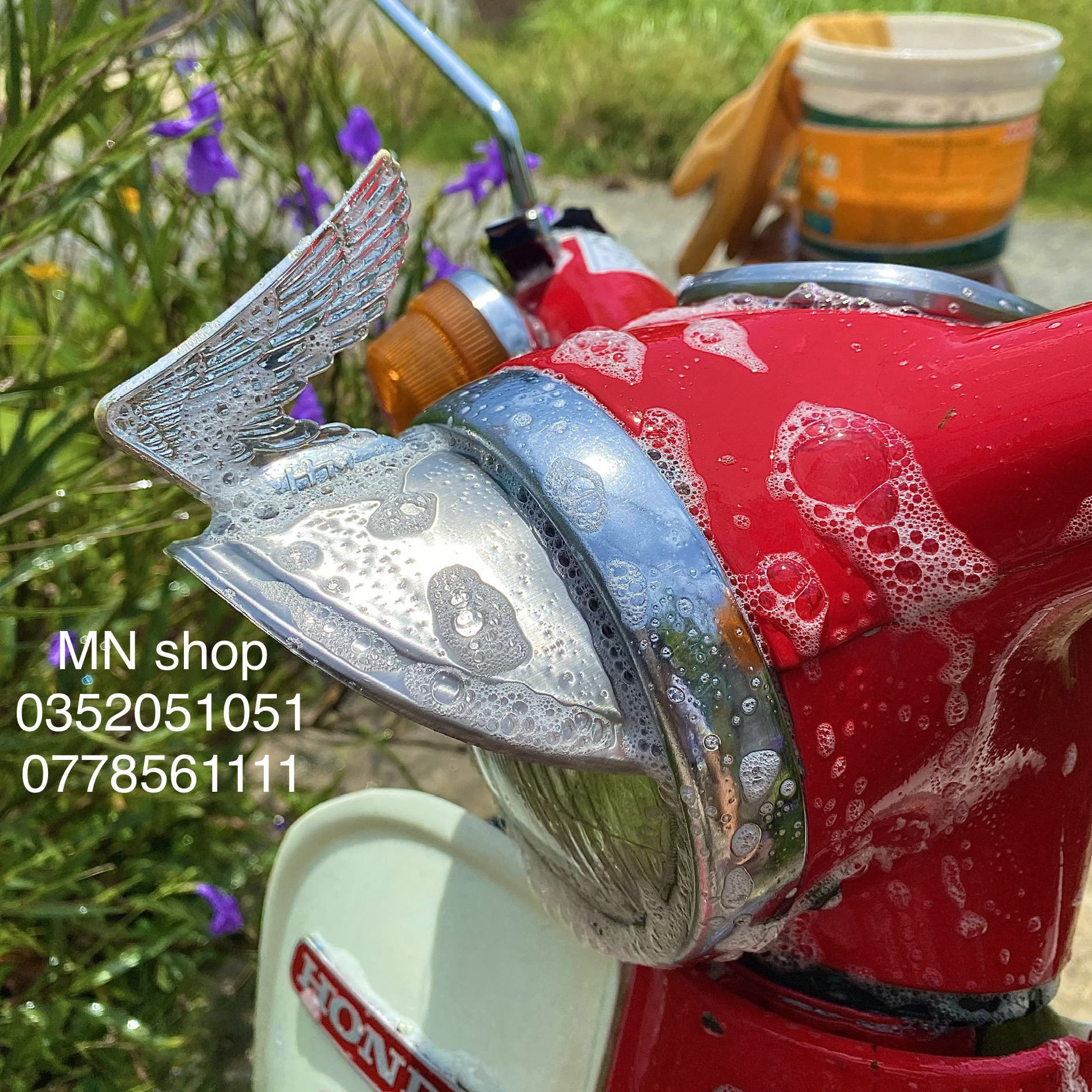 MÍ CHE ĐÈN PHỤ TÙNG SUPER CUB C50, C100