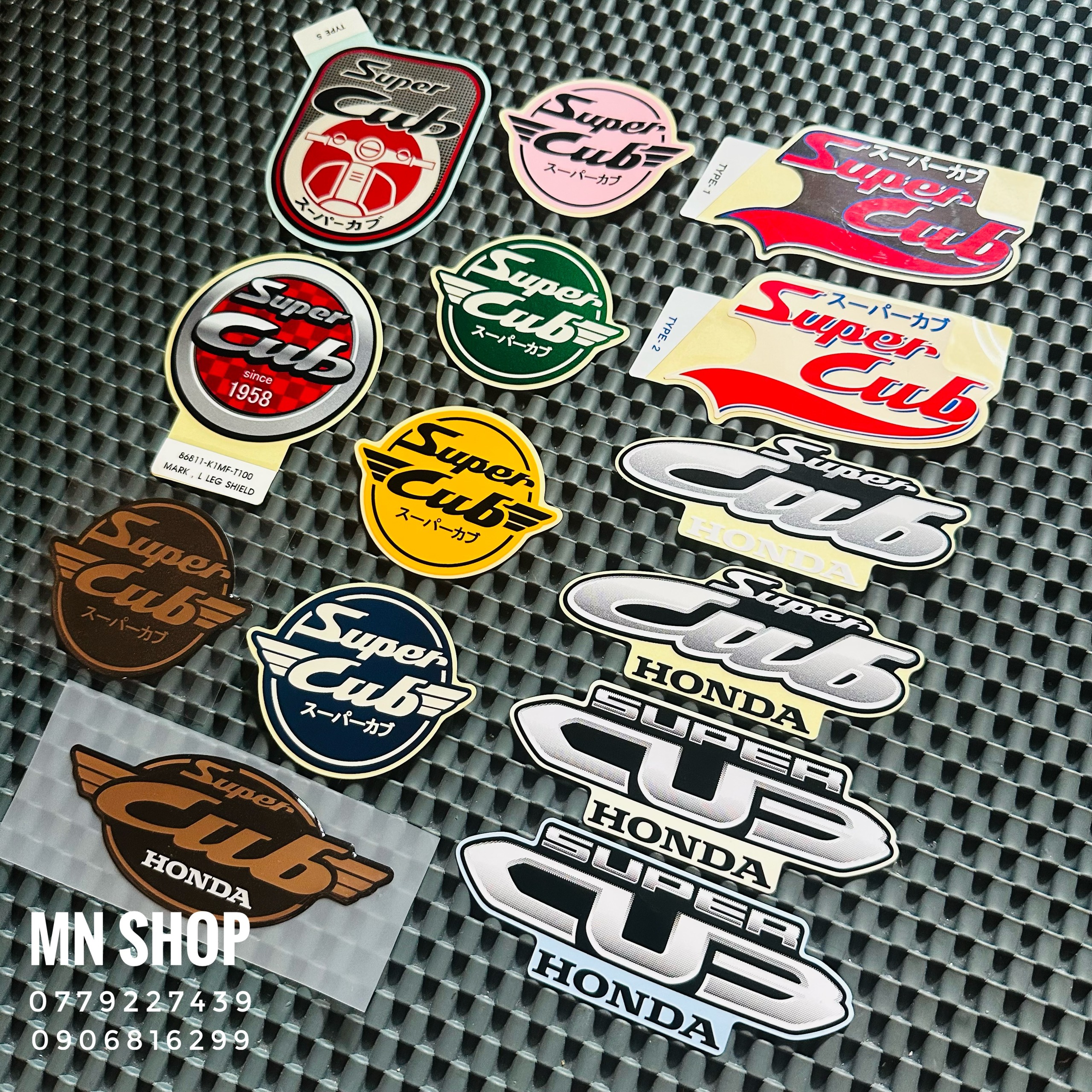 TEM ZIN HONDA SUPER CUB chính hãng