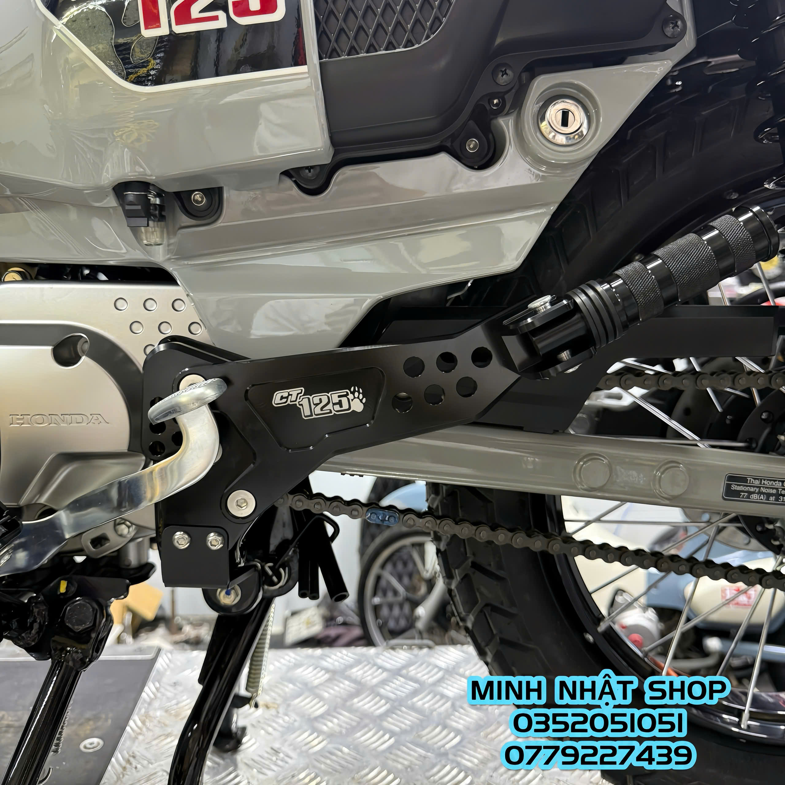 GÁC CHÂN SAU HONDA CT 125